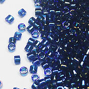 Материалы для творчества handmade. Livemaster - original item Beads Miyuki delica DB 1763 Japanese beads Miyuki delica 5 grams blue. Handmade.