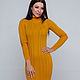 Yellow knitted dress. Dresses. SHAPAR - knitting clothes. Online shopping on My Livemaster.  Фото №2