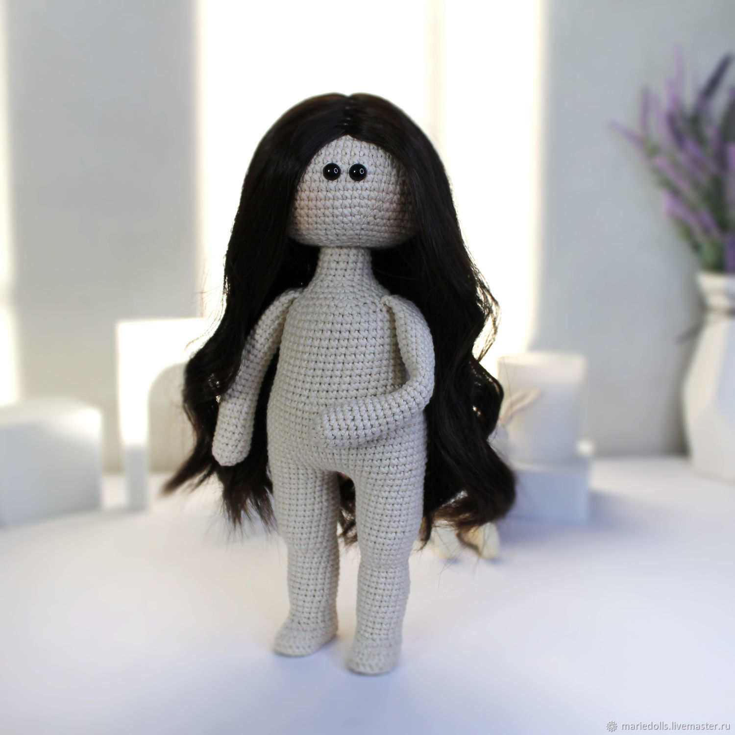 Doll 30 cm without clothes. Interior and a games doll, Interior doll, Nizhnij Tagil,  Фото №1