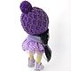 Текстильная интерьерная кукла Кира. Тыквоголовка. Konfetki.dolls (Konfetkidolls). Ярмарка Мастеров.  Фото №6
