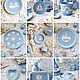 Винтаж: Фарфор Веджвуд Wedgwood голубой, зеленый в ассортименте. Сервизы винтажные. ШармГалери. Ярмарка Мастеров.  Фото №11