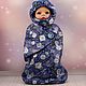 Walking sleeping bag with a hood for a doll. Clothes for dolls. Милые вещи для кукол. Online shopping on My Livemaster.  Фото №2