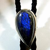 Аксессуары handmade. Livemaster - original item BOLO TIE WITH STONE (LABRADORITE) 