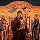 Icon of the Mother of God 'Housebuilder' with the ark. Icons. ikon-art. My Livemaster. Фото №5