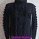 Warm cashmere sweater ' Grapes'. Sweaters. Galina-Malina (galina-malina). Online shopping on My Livemaster.  Фото №2