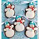 Order Mini gingerbread on the Christmas tree the Snowmen. sweets for joy (galinadenisenko). Livemaster. . Gingerbread Cookies Set Фото №3