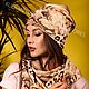 Шапка "Сафари". Шапки. KUDESNITSA Designer Accessories. Интернет-магазин Ярмарка Мастеров.  Фото №2