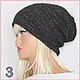 Шапка "MELODY" АНГОРА № 1, 2, 3 , 4, 5 т зел, черн,  терак. Шапки. Ирина(shvilinka.knit). Ярмарка Мастеров.  Фото №8