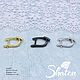 Шаз266 Швензы с фианитами, английский замок "Изящные". Швензы. Shatonshop. Ярмарка Мастеров.  Фото №4