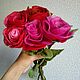 El ramo de las cinco rosas. Bouquets. Favorite heat Natalia. Ярмарка Мастеров.  Фото №5
