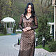 Gown of black lace dress long, Dresses, Kaliningrad,  Фото №1