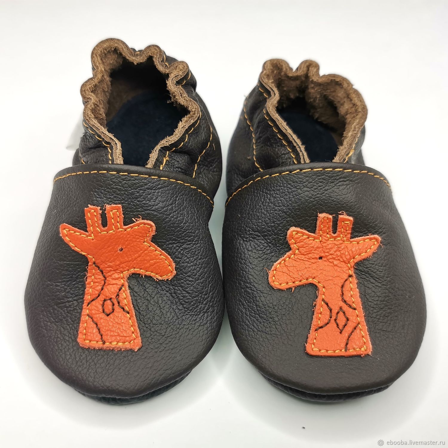 handmade leather baby shoes