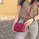 Leather bag in Fuchsia. Classic Bag. migotobags. My Livemaster. Фото №5