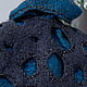 Шапка "Бирюза". Шапки. Ga-ga-felt. Ярмарка Мастеров.  Фото №5