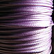 Synthetic cord 1mm for jewelry light green and purple, lavender. Cords. Elena (luxury-fittings). Интернет-магазин Ярмарка Мастеров.  Фото №2