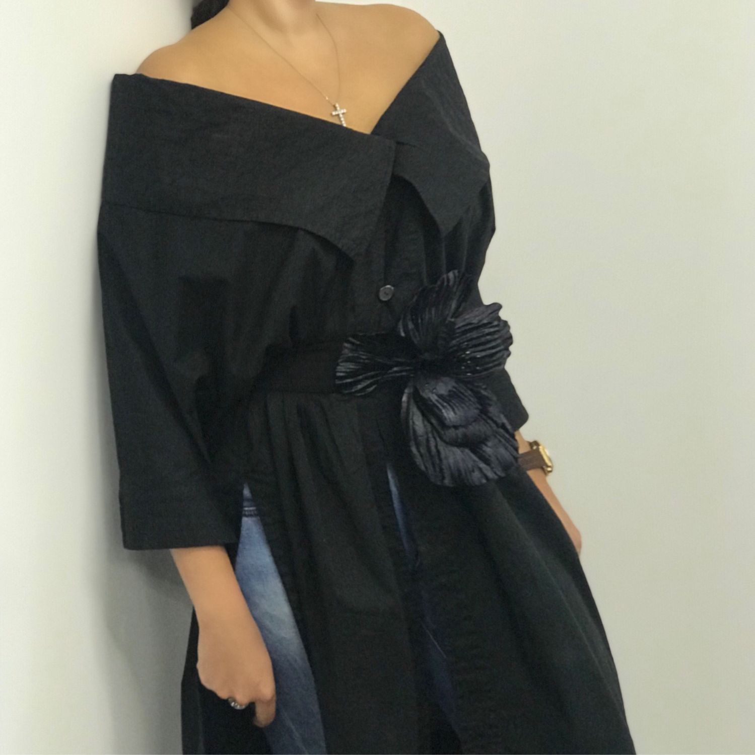 Блуза с большим воротником в интернет-магазине Ярмарка Мастеров по цене ...