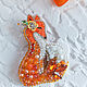 Brooch-pin: Red FOX. Brooches. olesyaaugust (olesyaaugust). Online shopping on My Livemaster.  Фото №2