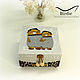 Gifts for February 14th:The box'Happiness to be together'. Souvenirs with wishes. Dog@Cat. My Livemaster. Фото №4