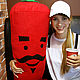 Pillow Pepper-a cool, huge gift for a man's birthday. Fun. Lara (EnigmaStyle). My Livemaster. Фото №4