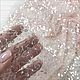 Сетка расшитая 2 видами пайеток. Ткани. Tkanisolo. Интернет-магазин Ярмарка Мастеров.  Фото №2