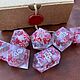 Дайсы, кубики ручной работы для DnD Lolipop Crush, Фишки и кости, Барнаул,  Фото №1