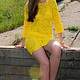 Туника пляжная из отдельных мотивов крючком. Туники. Ирина Ударцева. Ярмарка Мастеров.  Фото №6