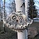 Сумка Совушка. Классическая сумка. Наталья КузАрт (KyzArt). Ярмарка Мастеров.  Фото №6