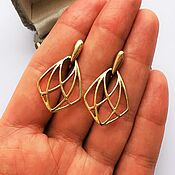 Винтаж handmade. Livemaster - original item Earrings vintage: Clips from Trifari (Crown). Handmade.