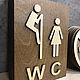 Табличка на дверь WC /туалет. Вывески. КОНТОРА С ДЕКОРОМ. Ярмарка Мастеров.  Фото №5
