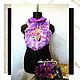 Bag with clasp: Felted boa and art handbag Lilac mist, Clasp Bag, Shadrinsk,  Фото №1