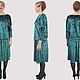 Costume skirt and blouse velvet emerald green with lace. Suits. Yana Levashova Fashion. My Livemaster. Фото №5