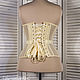Заказать Прозрачный бельевой корсет с бюском и кружевом. Shi Corset (Анна). Ярмарка Мастеров. . Корсеты Фото №3