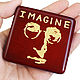 Music box 'Imagine' with a wind-up mechanism, Musical souvenirs, Krasnodar,  Фото №1
