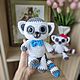Мастер-класс Вязаный Лемур крючком. Схемы для вязания. Goozell Toys. Ярмарка Мастеров.  Фото №4
