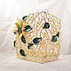 Wicker vase 'Sunflower'. Box. Height 25 cm. Vases. Elena Zaychenko - Lenzay Ceramics. My Livemaster. Фото №6