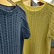 Топ с косами из хлопка  вязаный женский. Топы. AccessoriesWool мягко и комфортно. Ярмарка Мастеров.  Фото №8
