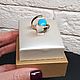 Order Ring track with cubic zirconia, gold ring with cubic zirconia. Irina Moro. Livemaster. . Rings Фото №3