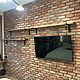 Настенные полки. Полки. MADEINLOFT. Интернет-магазин Ярмарка Мастеров.  Фото №2