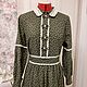 Заказать  Платье из теплого хлопка (вариант для осени и зимы). Ольга (butikromantika). Ярмарка Мастеров. . Платья Фото №3