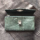 Кошелек из питона Emida. Кошельки. Boutique Python Fashion. Интернет-магазин Ярмарка Мастеров.  Фото №2