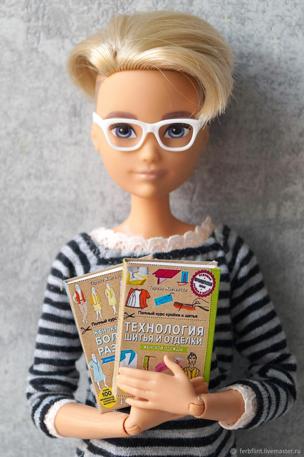 Книги по шитью в масштабе 1:6 купить в интернет-магазине Ярмарка ...
