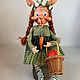 Крольчиха Буся. Кукла  ручной работы. Кукла игровая. Интерьерная кукла. Larsen.dolls. Ярмарка Мастеров.  Фото №5