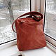Order Bag men's leather engraved A La Piguardo 2. Innela- авторские кожаные сумки на заказ.. Livemaster. . Men\'s bag Фото №3
