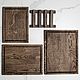 Set of 3 wooden cutting boards with a channel on a stand. Cutting Boards. derevyannaya-masterskaya-yasen (yasen-wood). My Livemaster. Фото №6
