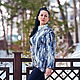 Валяный свитшот  Мелодия талого снега. Свитеры. 'Овечкино счастье'. Интернет-магазин Ярмарка Мастеров.  Фото №2