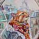 Oil painting One day in Paris. Pictures. Annet Loginova. Online shopping on My Livemaster.  Фото №2
