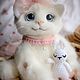 Кошечка Кики игрушка. Мишки Тедди. Ольга Веселова «Mi-Mi Toys». Ярмарка Мастеров.  Фото №5