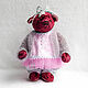 Заказать Коллекционная мишка тедди Анфиса. Handsewing.toys (Ирина). Ярмарка Мастеров. . Мишки Тедди Фото №3