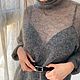 Паутинка из кидмохера туника. Свитеры. Lesi_knit. Ярмарка Мастеров.  Фото №7