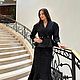 Заказать Костюм из чёрного твида с баской «Моника ». SOLOdress. Ярмарка Мастеров. . Жакеты Фото №3